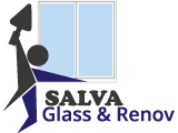 Logo Salva Glass, vitrier et miroitier